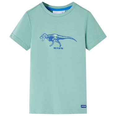 Vidaxl kindershirt 128 lichtkakikleurig