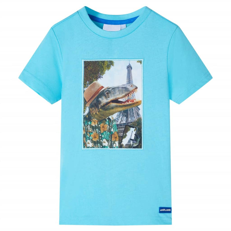 Load image into Gallery viewer, VidaXL Kindershirt 92 zeeblauw
