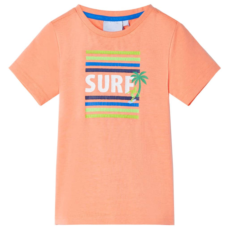 Load image into Gallery viewer, VidaXL Kindershirt 92 neonoranje

