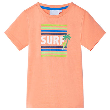 Vidaxl kindershirt 140 neonoranje