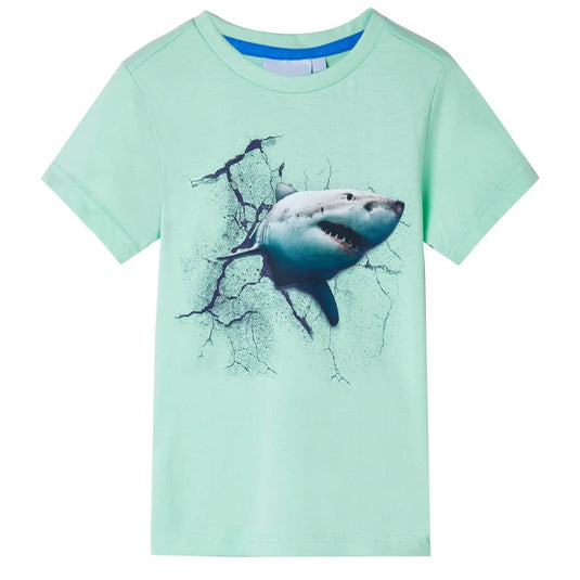 VidaXL Kindershirt 140 lichtgroen