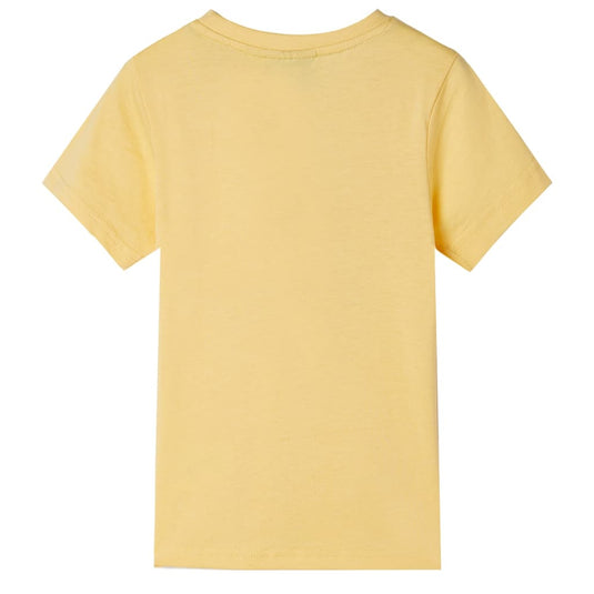 VidaXL Kindershirt 92 geel