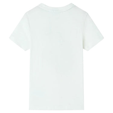 Vidaxl kindershirt met korte mouwen 116 ecru