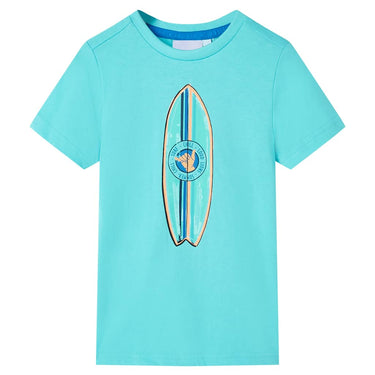 Vidaxl kindershirt met korte mouwen 116 zeeblauw