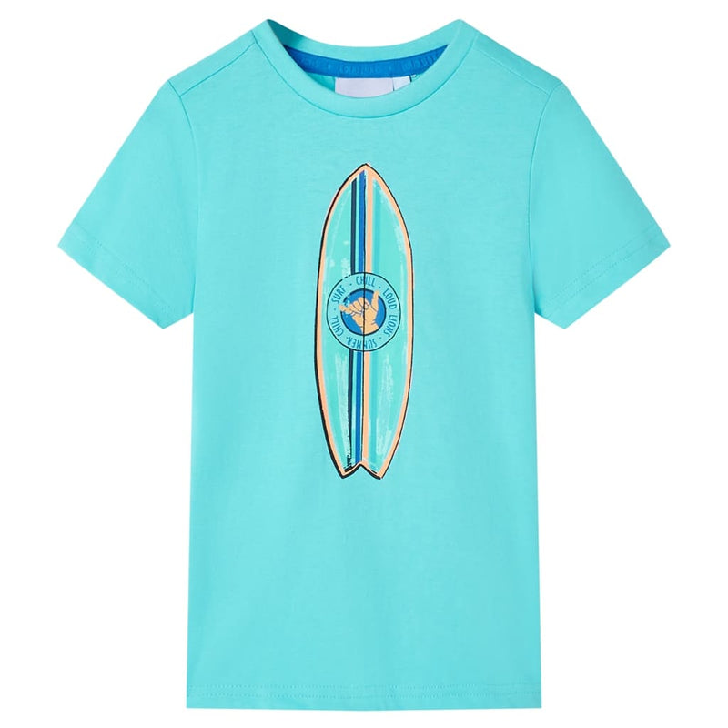 Load image into Gallery viewer, Vidaxl kindershirt met korte mouwen 140 zeeblauw
