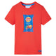 VidaXL Kindershirt met korte mouwen 128 rood
