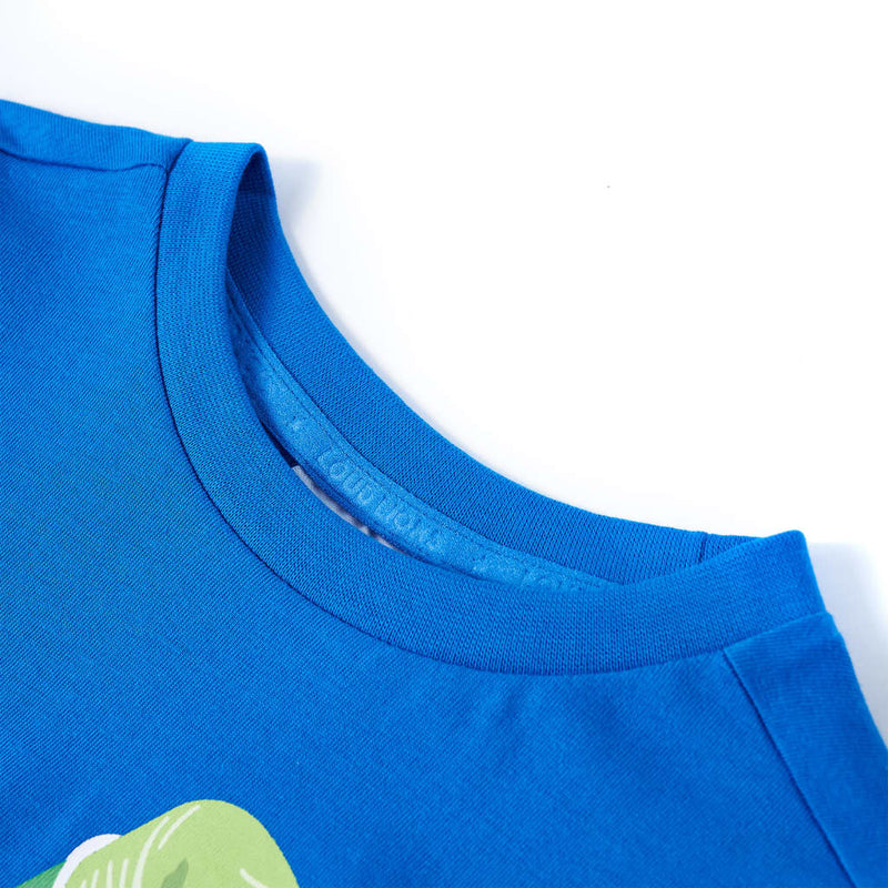 Load image into Gallery viewer, Vidaxl kindershirt 128 felblauw
