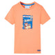 VidaXL Kindershirt met korte mouwen 128 neonoranje
