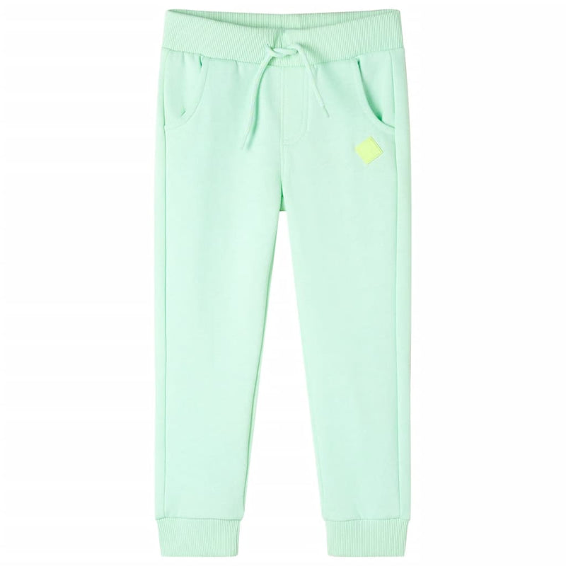 Load image into Gallery viewer, Vidaxl kinderjoggingbroek 104 felgroen
