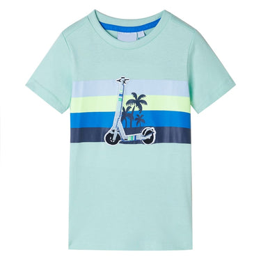 Vidaxl kindershirt 140 lichtmint