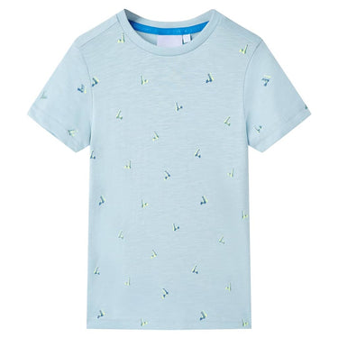 Vidaxl kindershirt 140 lichtblauw