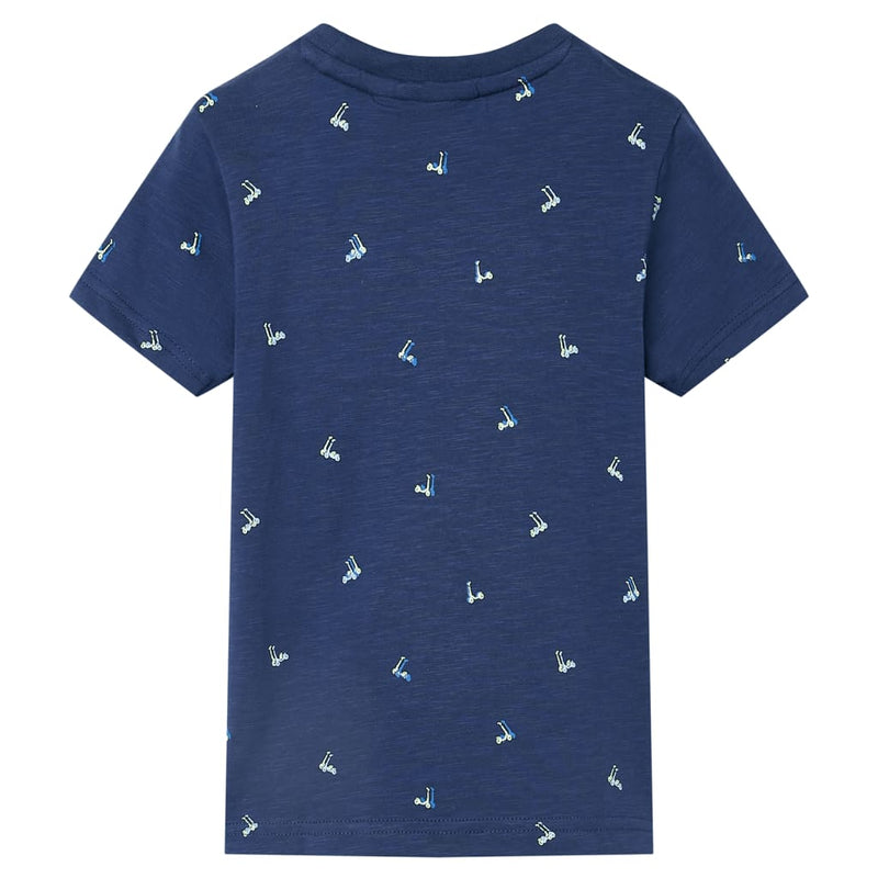 Load image into Gallery viewer, Vidaxl kindershirt 128 donkerblauw
