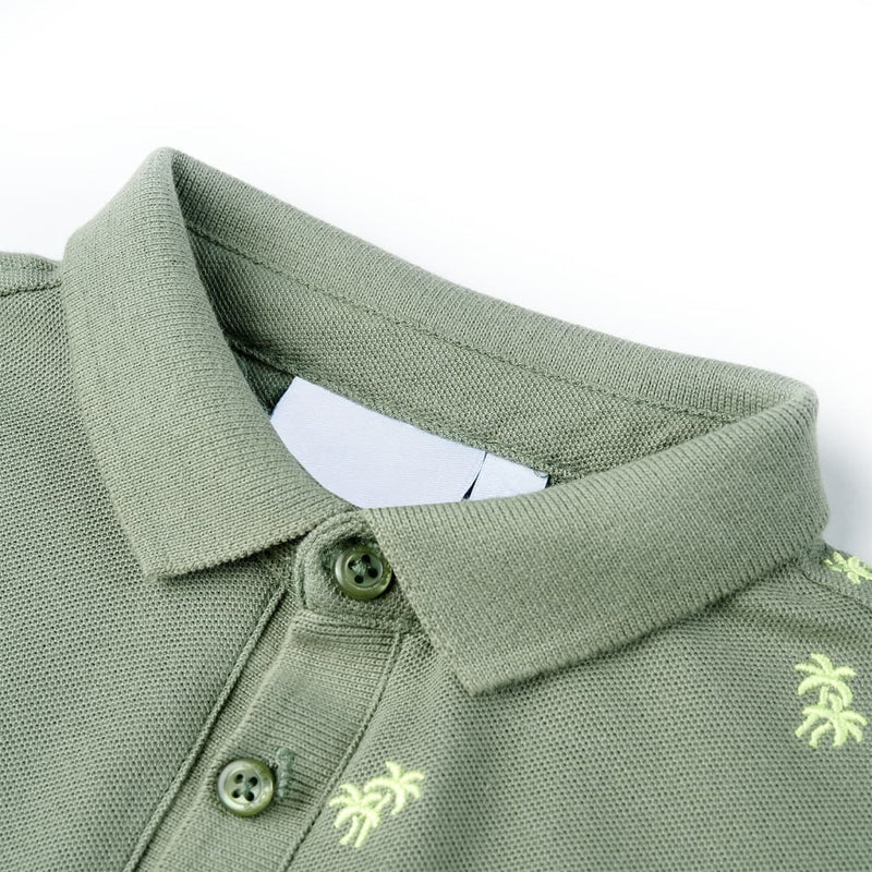 Load image into Gallery viewer, Vidaxl kinderpoloshirt 92 kakikleurig
