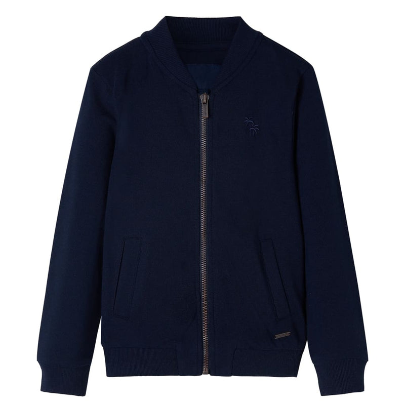 Load image into Gallery viewer, Vidaxl kindervest met rits 116 marineblauw
