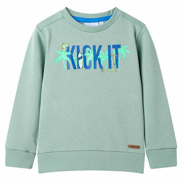 Vidaxl kindertrui 104 lichtkaki
