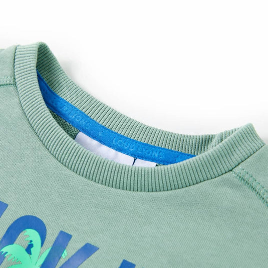 VidaXL Kindertrui 116 lichtkaki