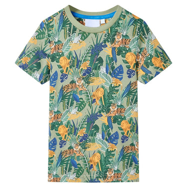 Vidaxl kindershirt met korte mouwen 116 meerkleurig