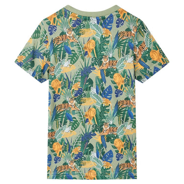 Vidaxl kindershirt met korte mouwen 140 meerkleurig