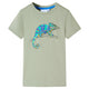 Vidaxl kindershirt met korte mouwen 104 lichtkakikleurig