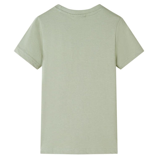 Vidaxl kindershirt met korte mouwen 104 lichtkakikleurig