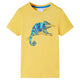 Vidaxl kids't-shirt with short sleeves light khaki 92 ochre 128