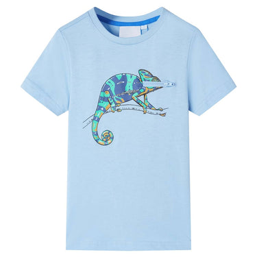 Vidaxl kindershirt met korte mouwen 104 lichtblauw