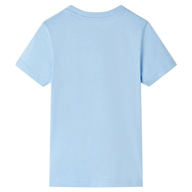 Vidaxl kindershirt met korte mouwen 104 lichtblauw
