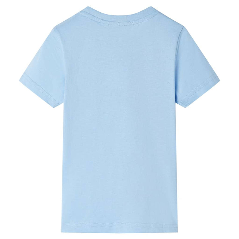 Load image into Gallery viewer, Vidaxl kindershirt met korte mouwen 140 lichtblauw
