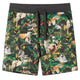 Vidaxl kindershorts met trekkoord 116 oudpetrol