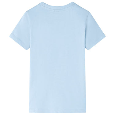 Vidaxl kindershirt 116 lichtblauw