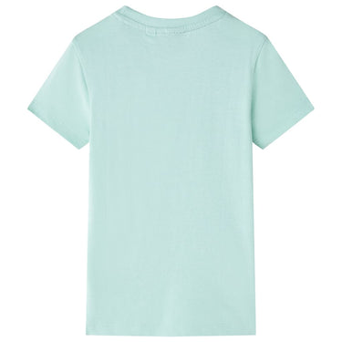 Vidaxl kindershirt 104 lichtmintkleurig