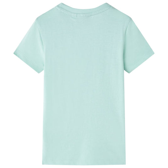 Vidaxl kindershirt 104 lichtmintkleurig