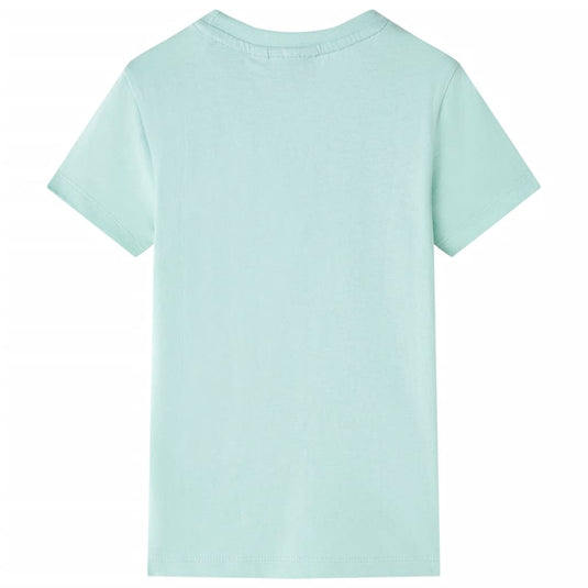 Vidaxl kindershirt 140 lichtmint