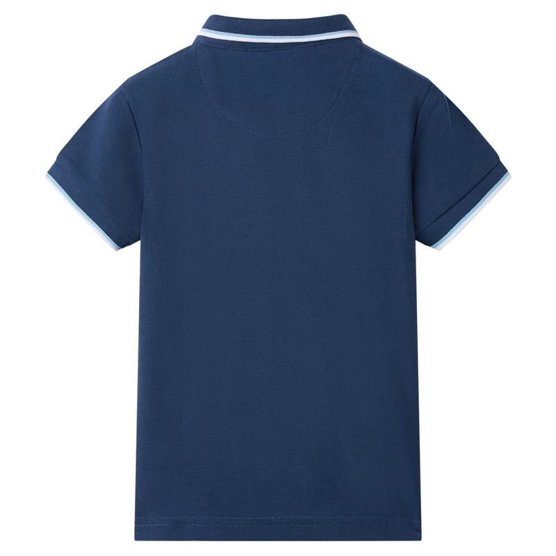 Load image into Gallery viewer, Vidaxl kinderpoloshirt 92 donkerblauw
