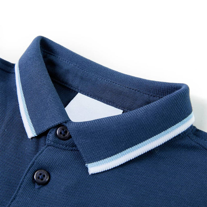 Load image into Gallery viewer, Vidaxl kinderpoloshirt 92 donkerblauw
