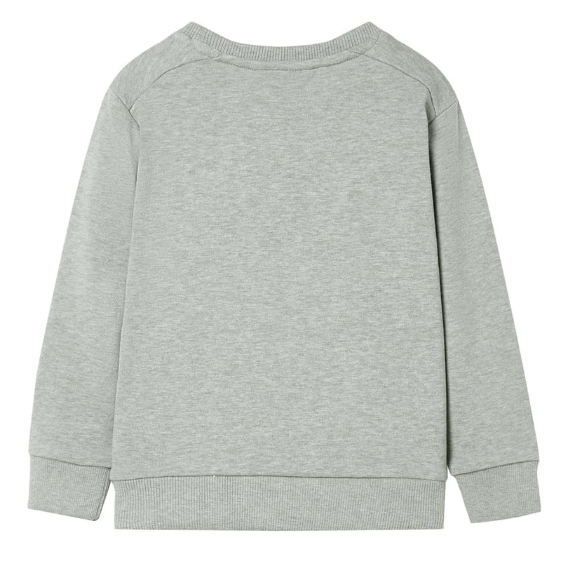 Load image into Gallery viewer, Vidaxl kindertrui 128 gemêleerd lichtkaki
