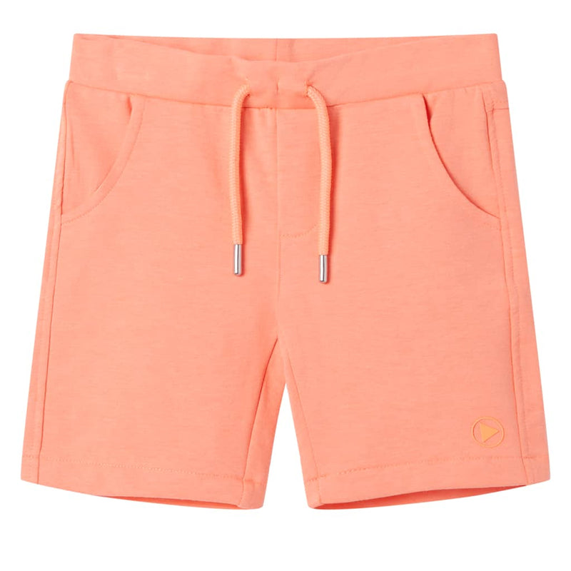 Load image into Gallery viewer, VidaXL Kindershorts met trekkoord 92 neonoranje
