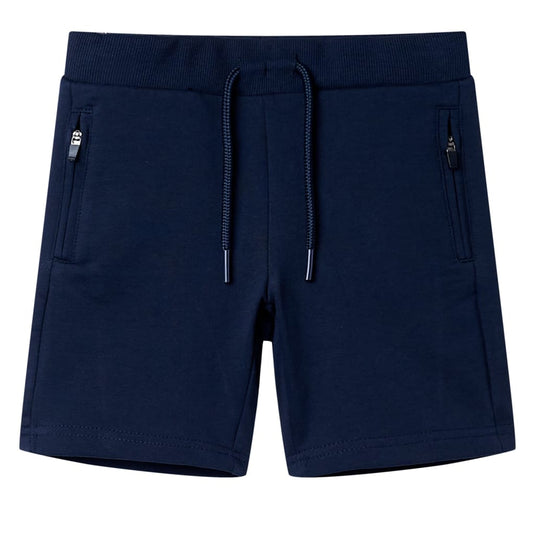 VidaXL Kindershort 92 marineblauw