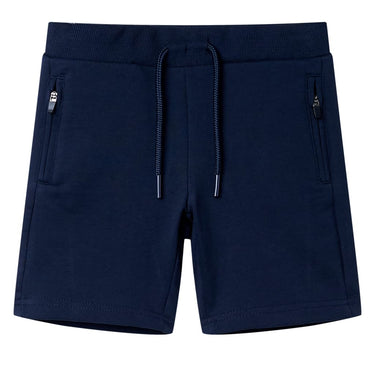 Vidaxl kindershort 128 marineblauw
