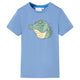 VidaXL Kindershirt 116 middenblauw