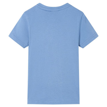 Vidaxl kindershirt 128 middenblauw