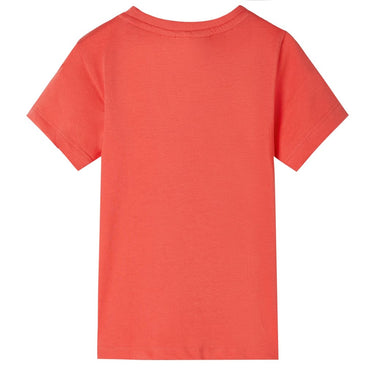 Vidaxl kindershirt met korte mouwen 128 lichtrood