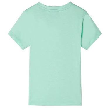 Vidaxl kindershirt met korte mouwen 116 lichtgroen