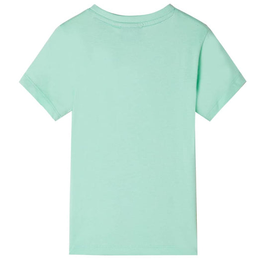 Vidaxl kindershirt met korte mouwen 140 lichtgroen