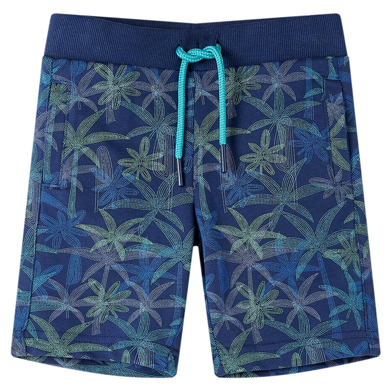 Load image into Gallery viewer, Vidaxl kindershorts met trekkoord 104 marineblauw
