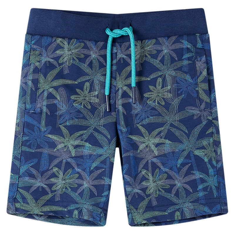 Load image into Gallery viewer, Vidaxl kindershorts met trekkoord 140 marineblauw
