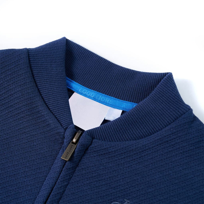 Load image into Gallery viewer, VidaXL Kindervest met rits 116 marineblauw
