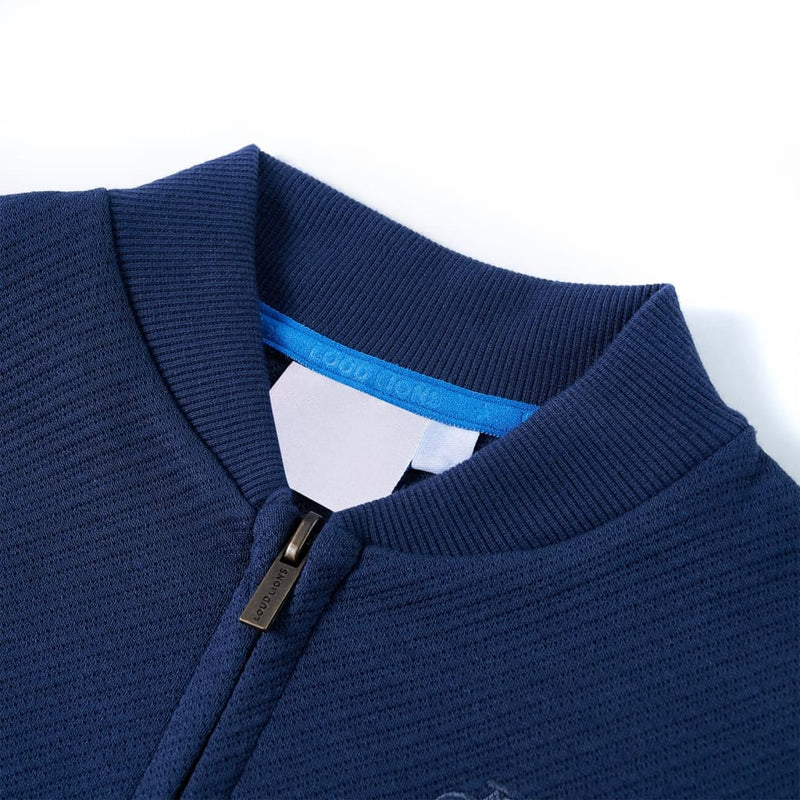 Load image into Gallery viewer, VidaXL Kindervest met rits 128 marineblauw
