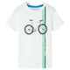 VidaXL Kindershirt met korte mouwen 92 ecru