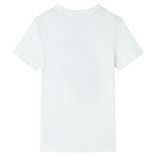 VidaXL Kindershirt met korte mouwen 104 ecru